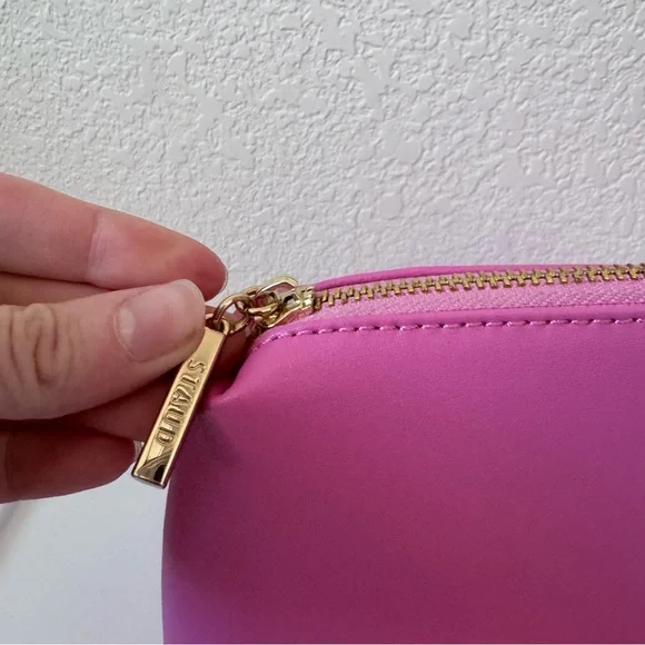 STAUD Shirley Pink PVC and Leather Bag - Picture 8 of 10